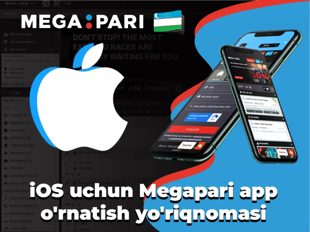 iOS uchun Megapari app