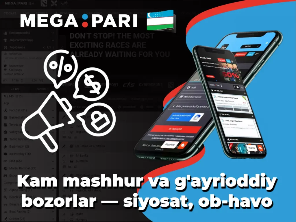 Kam mashhur bozorlar